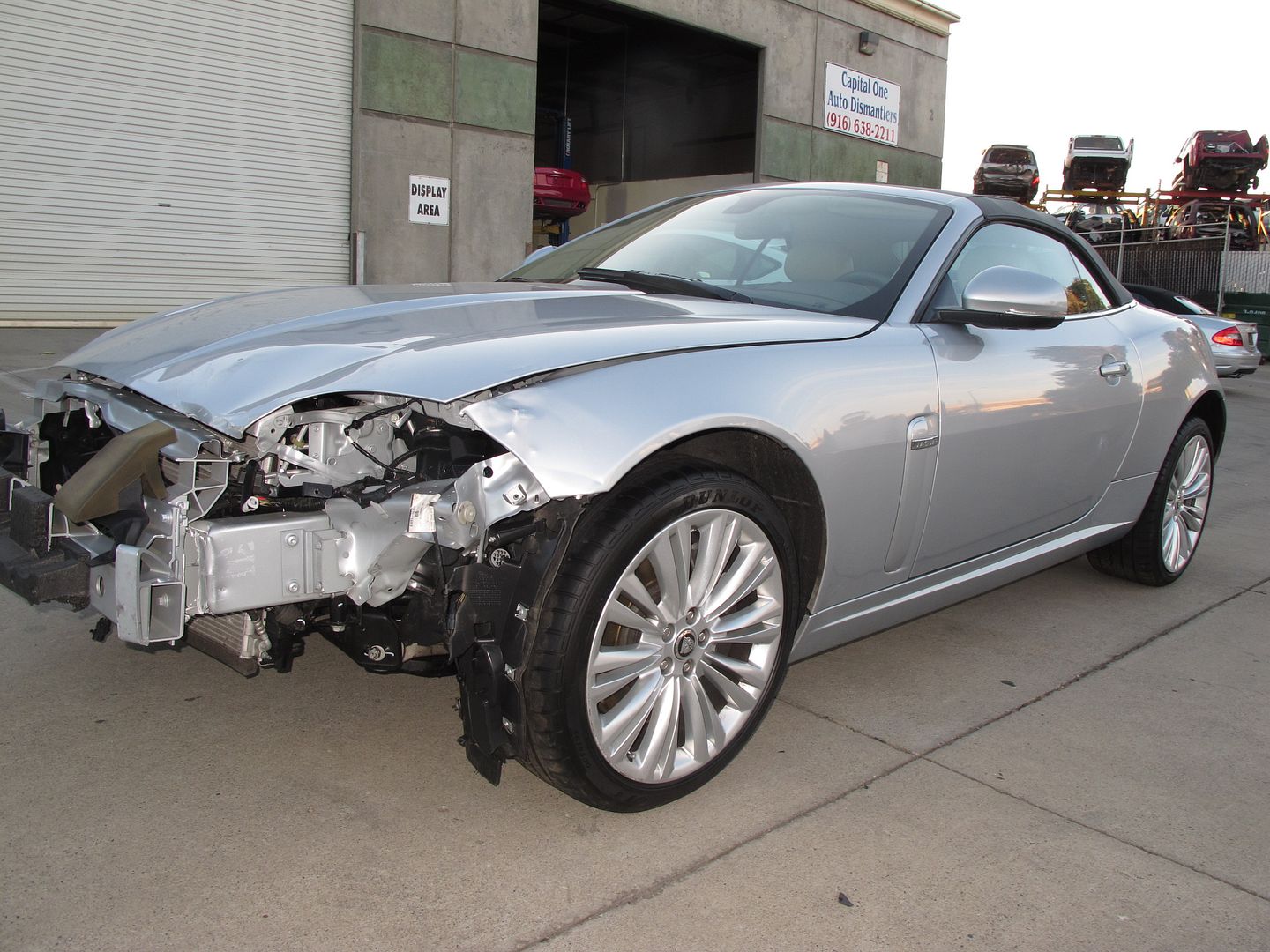 Find used 2011 Jaguar XK xk8 xk damaged wrecked rebuildable salvage Low